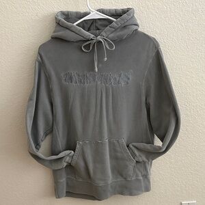 FA Charcoal Hoodie with Embroidered Detail